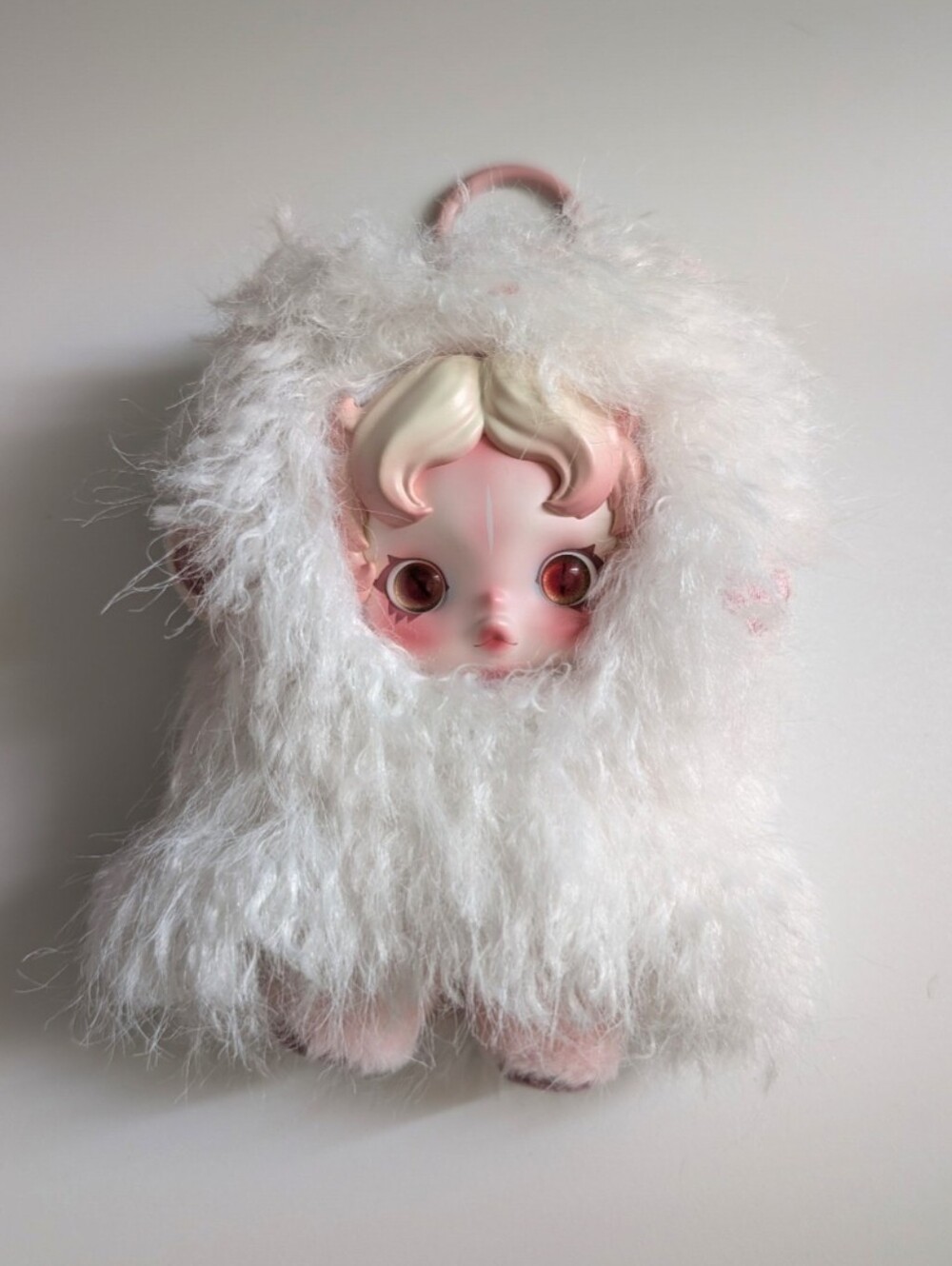 POP MART SKULLPANDA You Found Me! Series Plush Doll Pendant - Ghostie